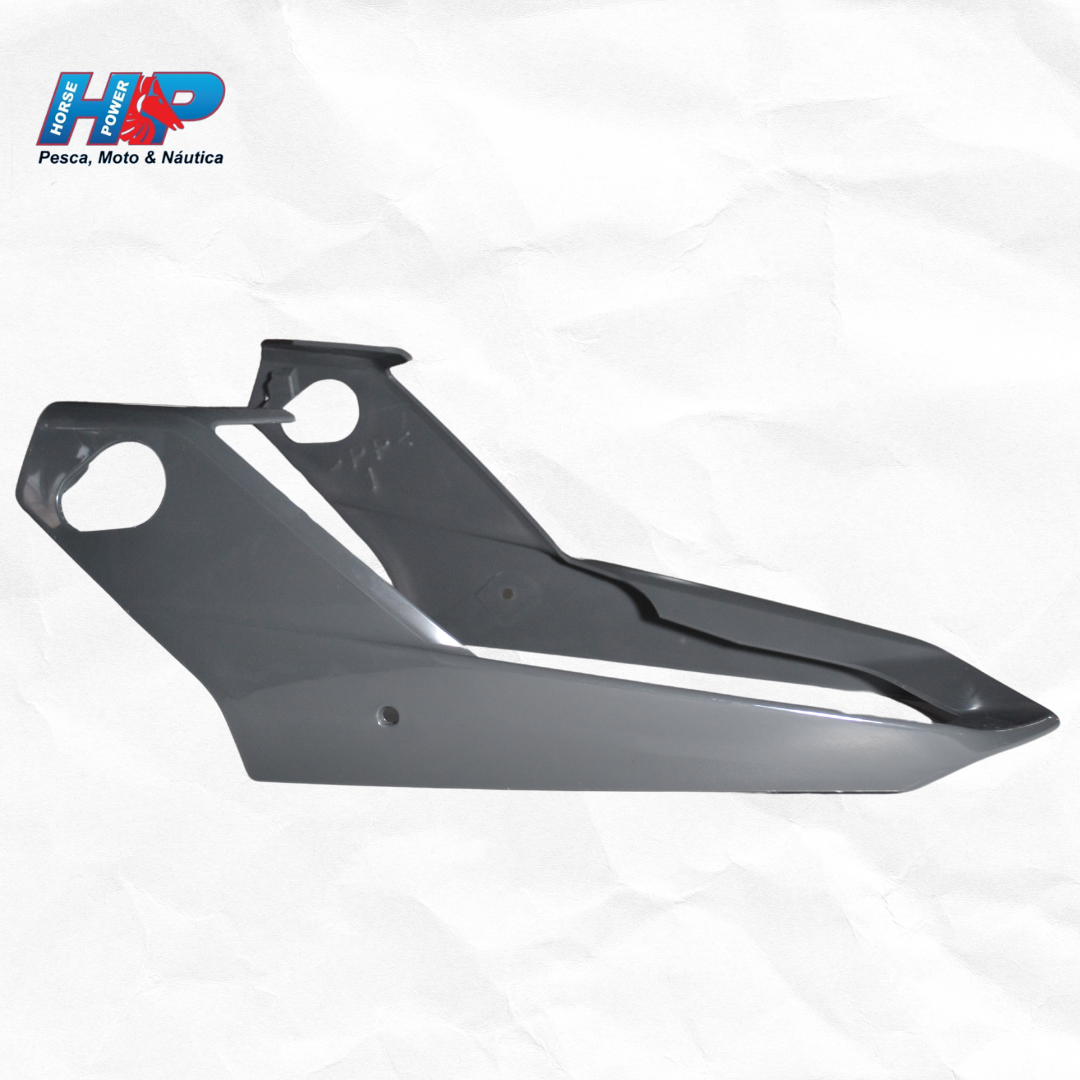 CARENAGEM FAROL XTZ 150 CINZA INFERIOR ORIGINAL-