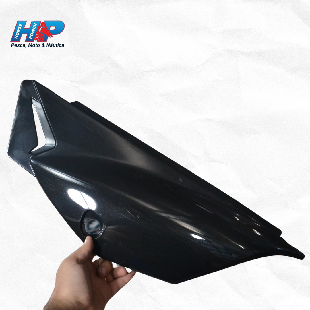 TAMPA LATERAL LANDER LADO ESQUERDO PRETA ORIGINAL-4B4F17112000