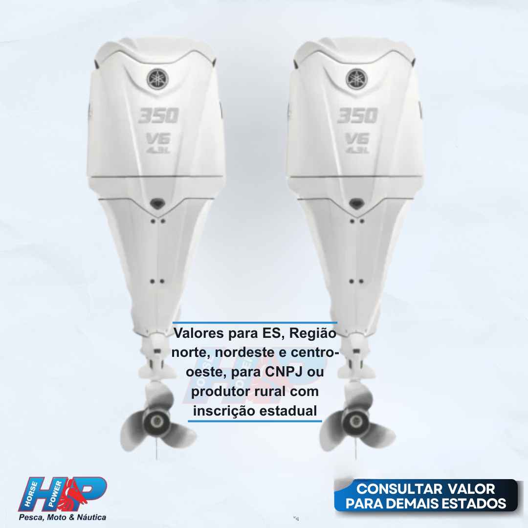 PARELHA MOTOR DE POPA YAMAHA 350HP F350BST2X