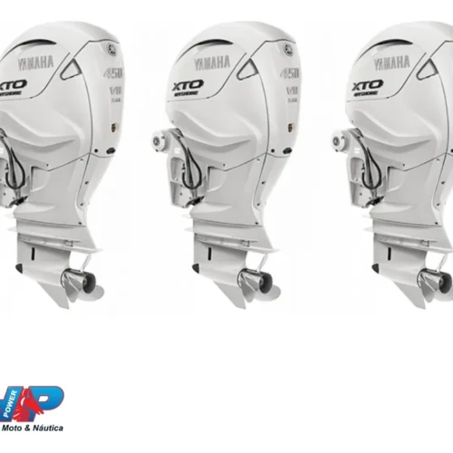 Trinca Motor De Popa Yamaha 450hp F450avt2x 4t Branco