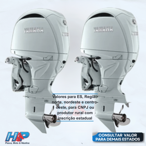 PARELHA MOTOR DE POPA YAMAHA 450HP F450AVT2X 4T - JOYSTICK