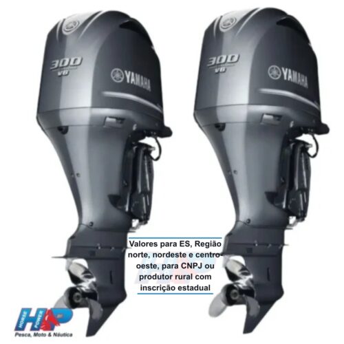 PARELHA MOTOR DE POPA YAMAHA 300HP F300DETX 4T - JOYSTICK