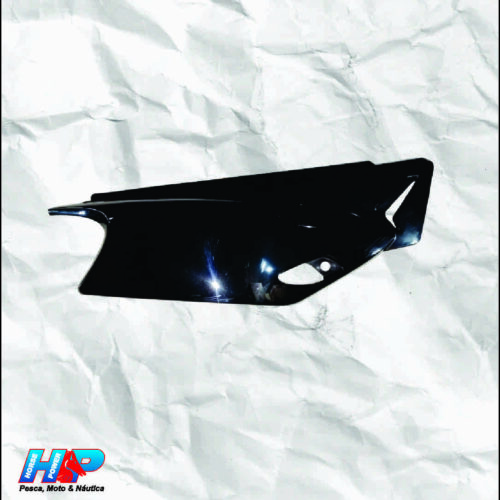 Tampa Lateral LANDER LD Preta (Original Yamaha)