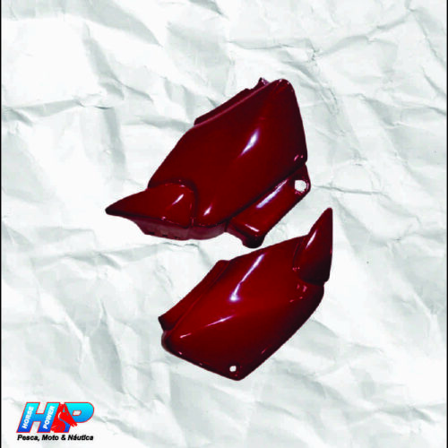 Tampa Lateral FAN125 2005 VERMELHA (PAR)