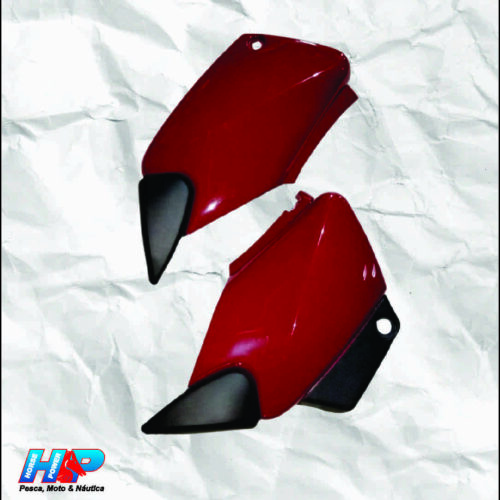 Tampa Lateral FAN125 2006 VERMELHA (PAR)