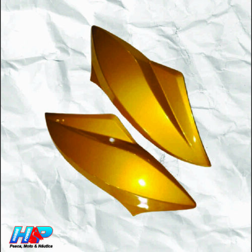 Suporte Farol Externo TITAN150 2010/2011 AMARELO-CAJU (Par)