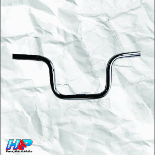 Guidão FAZER150 2014 a 2016|FACTOR150 2018 Diante Cromado (Protork)