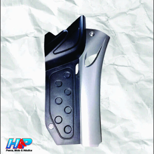 Tampa Lateral Prata NEO AT115 LD  (Original Yamaha)