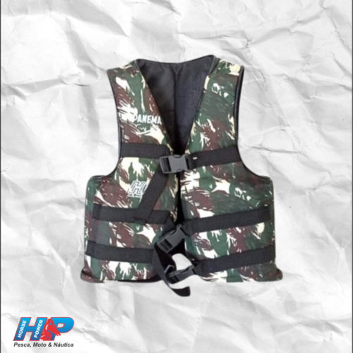 Colete Auxiliar de Flutuação HP Camuflado 135kg