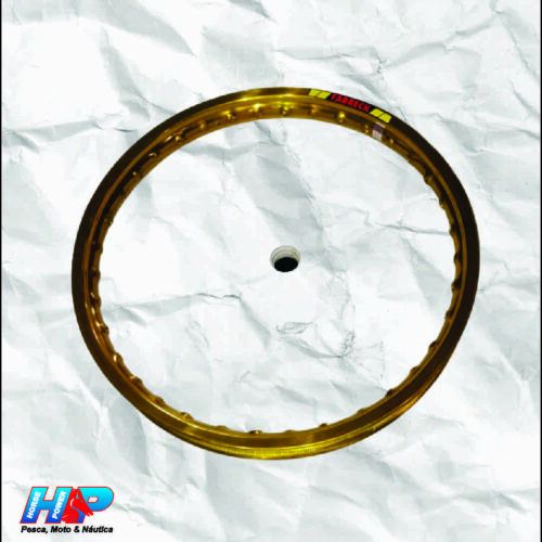 Aro Roda YBR125/TITAN125 -150 | 1,60X18 Alumínio Dourado (Paralelo)