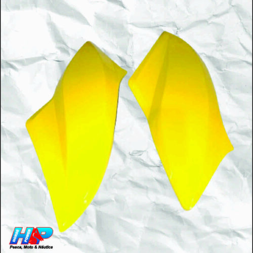 Par Suporte Farol Externo Amarelo TITAN150 2012/2013 (Paralelo)