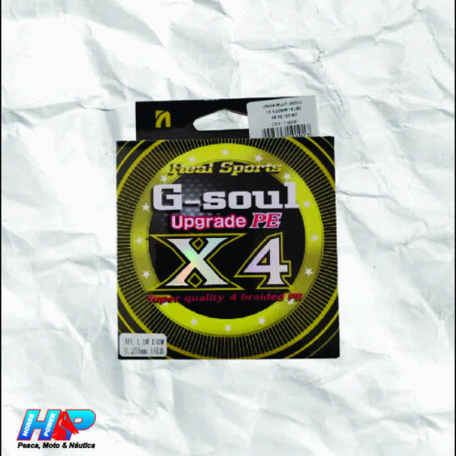 Linha Multifilamento GSOUL 1.5-0,20mm 16Lbs 4x PE-150m