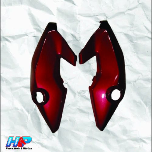 Suporte Farol Externo Vermelho Metálico TITAN 150 2014 á 2015