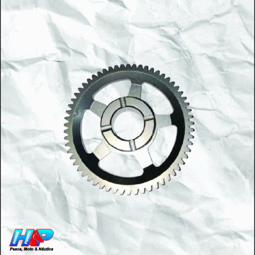 Engrenagem Partida 60 Dentes CB300 2009 até 2015/XRE300 2010 Diante (Marca WGK)