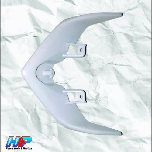 Acabamento Carenagem Inferior Branco Farol XTZ 150 2018 Diante (Original Yamaha)