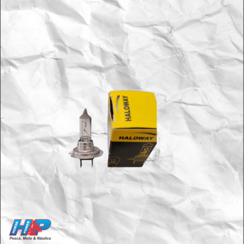 Lâmpada H7 Haloway 24v 70w Farol Baixo Amarela