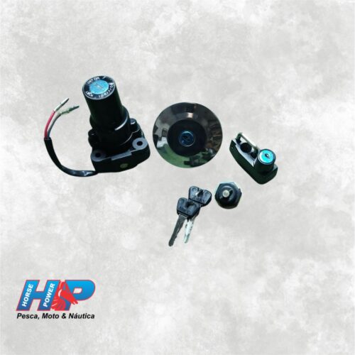 Kit Tampa do Tanque/Chave Ignição/Lateral YBR 2005 a 2008 (Paralela)